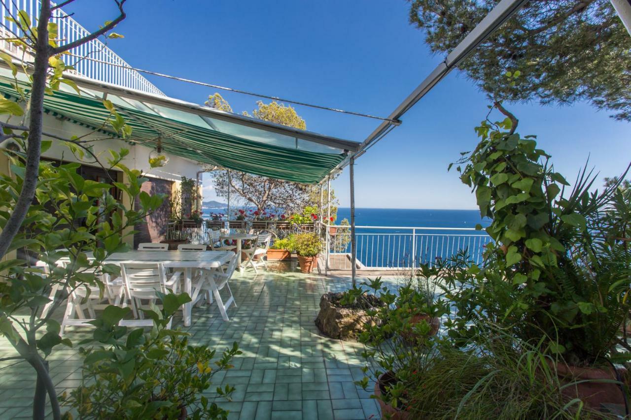 Stunning View Relax Tra Mare E Cielo Lägenhet Villa Solari Exteriör bild
